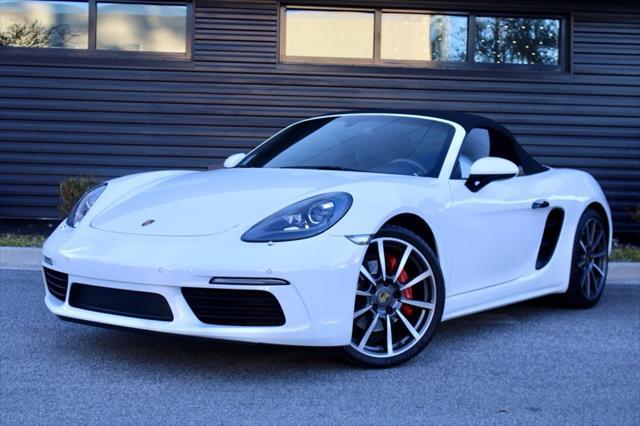 used 2019 Porsche 718 Boxster car, priced at $69,995