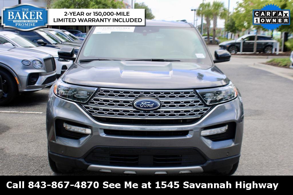 used 2022 Ford Explorer car, priced at $30,358