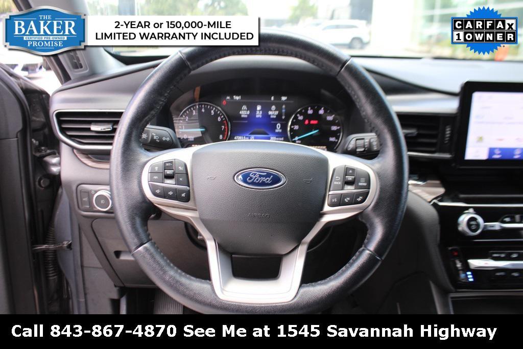 used 2022 Ford Explorer car, priced at $30,358