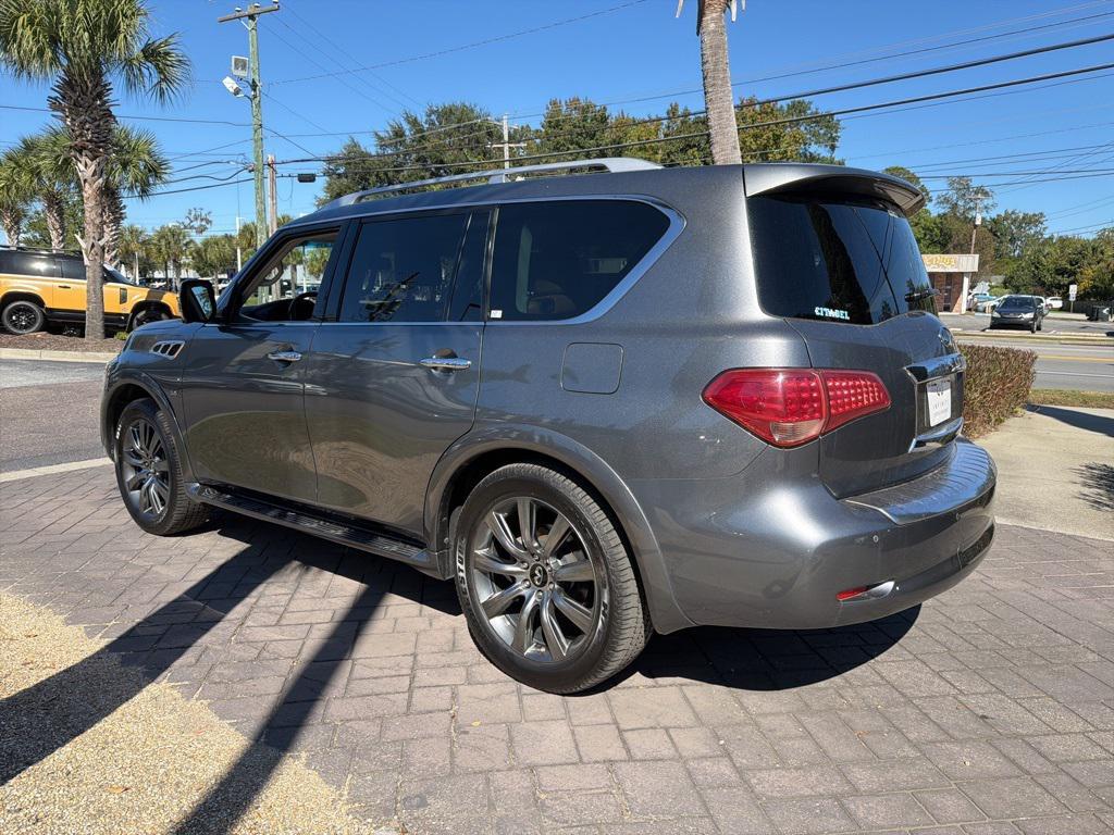 used 2017 INFINITI QX80 car, priced at $18,955