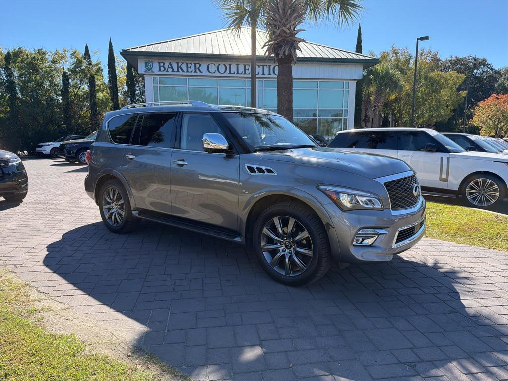 used 2017 INFINITI QX80 car, priced at $18,955