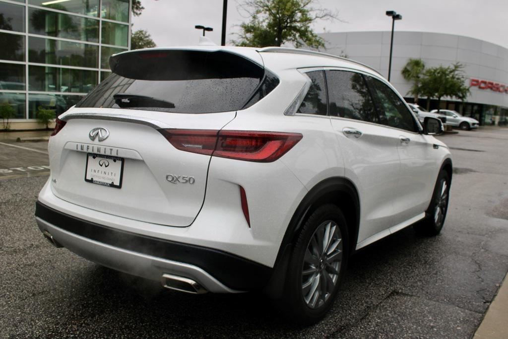 used 2025 INFINITI QX50 car, priced at $39,270