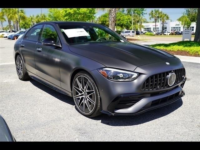 used 2024 Mercedes-Benz AMG C 43 car, priced at $72,997