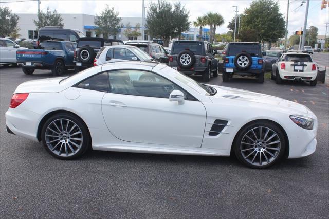 used 2019 Mercedes-Benz SL 550 car, priced at $59,888