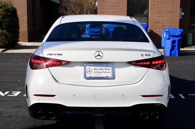 used 2023 Mercedes-Benz AMG C 43 car, priced at $51,782