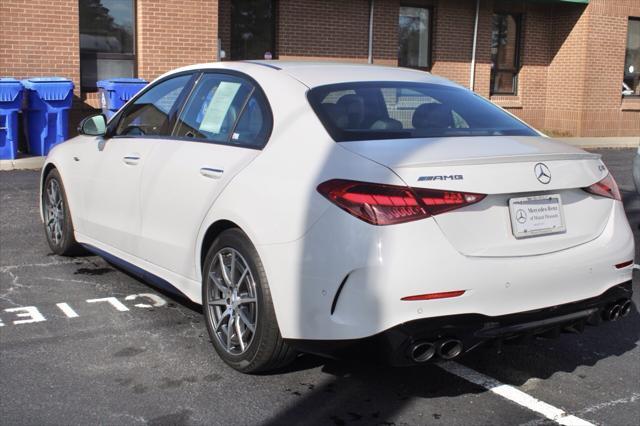 used 2023 Mercedes-Benz AMG C 43 car, priced at $51,782