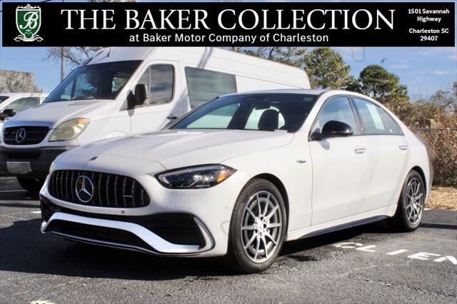 used 2023 Mercedes-Benz AMG C 43 car, priced at $51,782