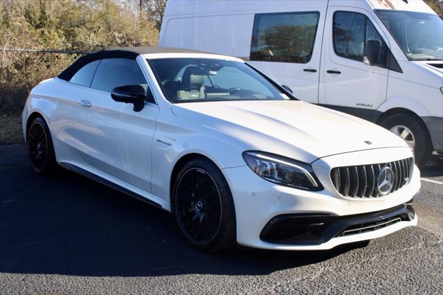 used 2021 Mercedes-Benz AMG C 63 car, priced at $62,995