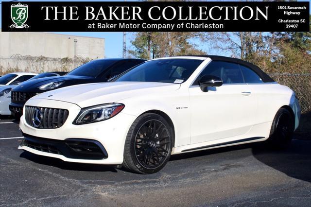 used 2021 Mercedes-Benz AMG C 63 car, priced at $62,995