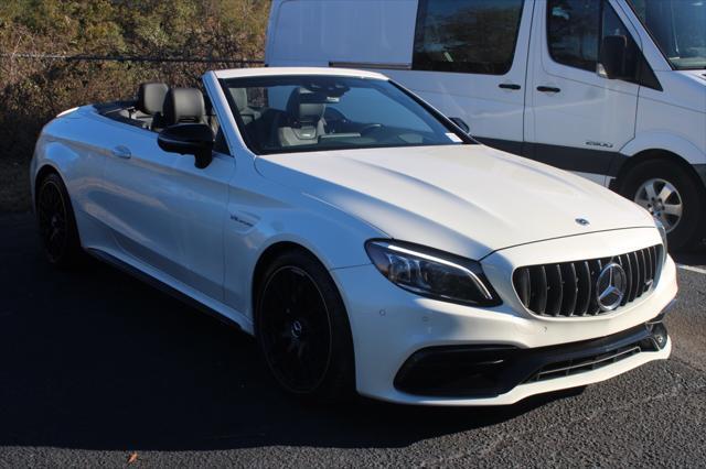 used 2021 Mercedes-Benz AMG C 63 car, priced at $62,995