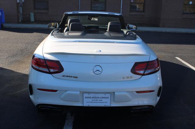 used 2021 Mercedes-Benz AMG C 63 car, priced at $62,995