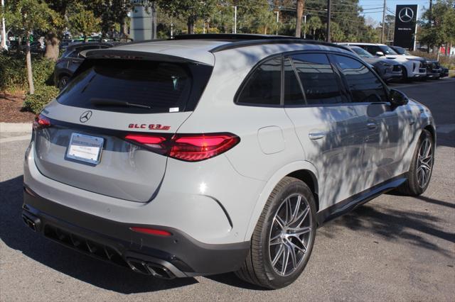 new 2025 Mercedes-Benz AMG GLC 63 car, priced at $99,150