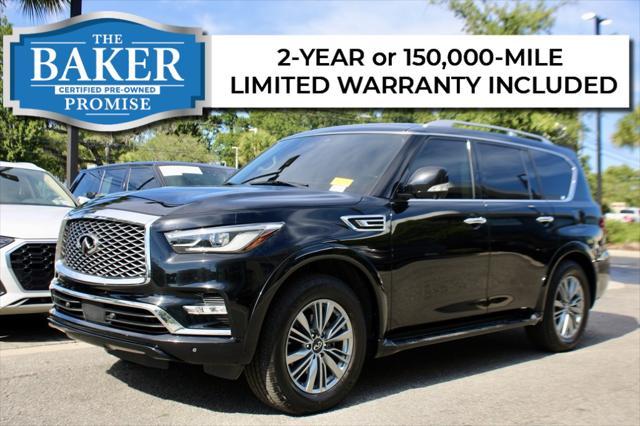 used 2021 INFINITI QX80 car, priced at $33,946