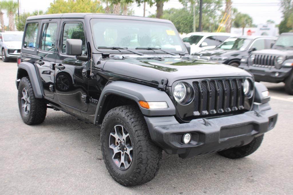 used 2022 Jeep Wrangler Unlimited car, priced at $30,567