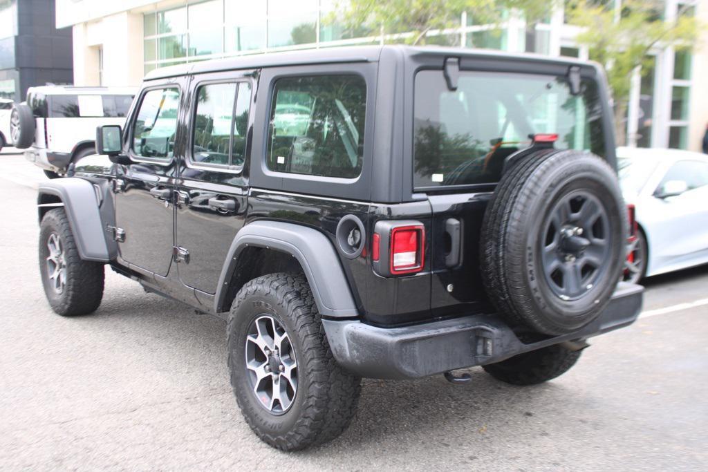 used 2022 Jeep Wrangler Unlimited car, priced at $30,567