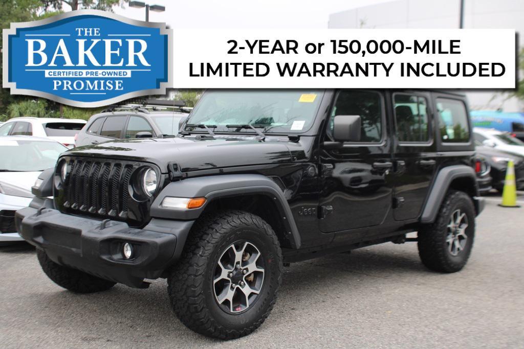 used 2022 Jeep Wrangler Unlimited car, priced at $30,567
