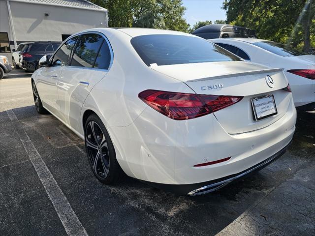 new 2024 Mercedes-Benz C-Class car, priced at $53,225