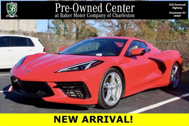 used 2021 Chevrolet Corvette car, priced at $78,174