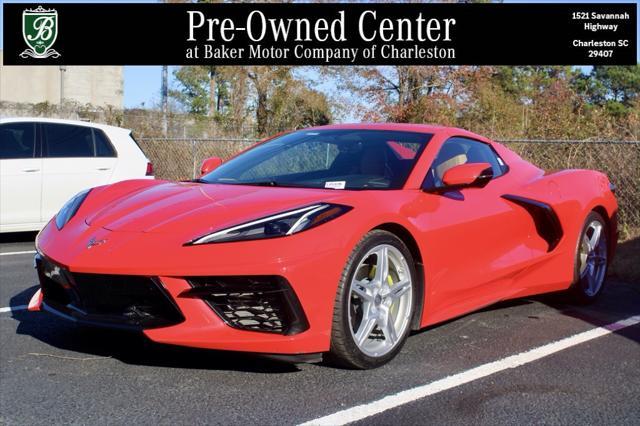 used 2021 Chevrolet Corvette car, priced at $74,998