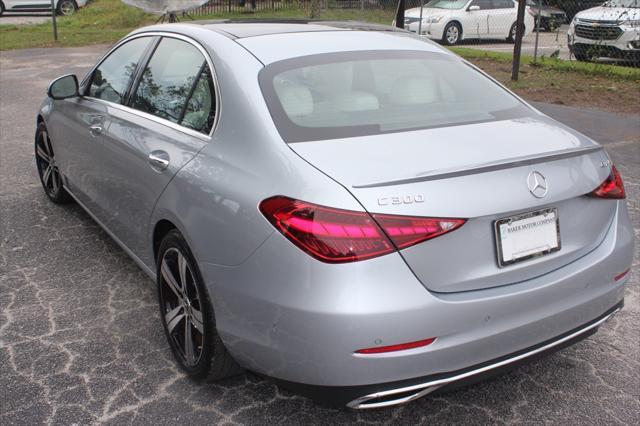 used 2024 Mercedes-Benz C-Class car, priced at $50,988