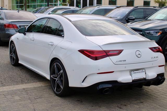 new 2025 Mercedes-Benz AMG CLA 35 car, priced at $63,135