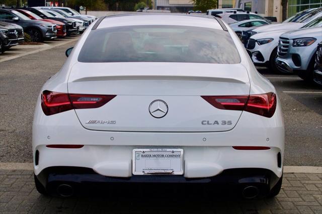 new 2025 Mercedes-Benz AMG CLA 35 car, priced at $63,135