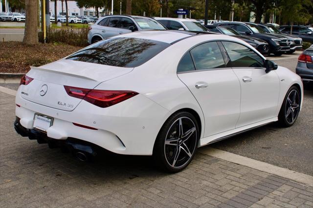 new 2025 Mercedes-Benz AMG CLA 35 car, priced at $63,135