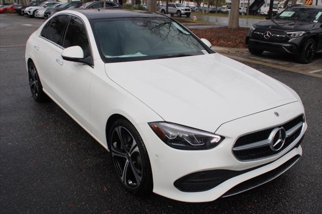 new 2025 Mercedes-Benz C-Class car, priced at $55,935