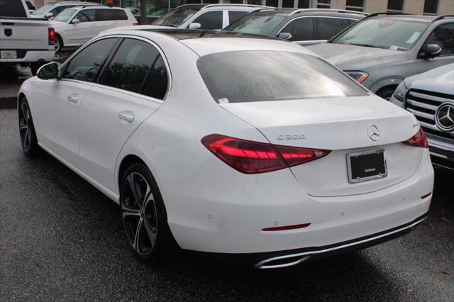 new 2025 Mercedes-Benz C-Class car, priced at $55,935