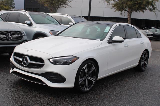 new 2025 Mercedes-Benz C-Class car, priced at $55,935