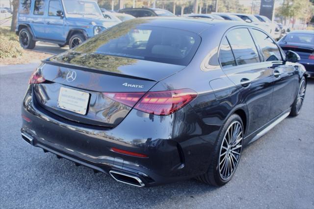 new 2025 Mercedes-Benz C-Class car, priced at $60,395