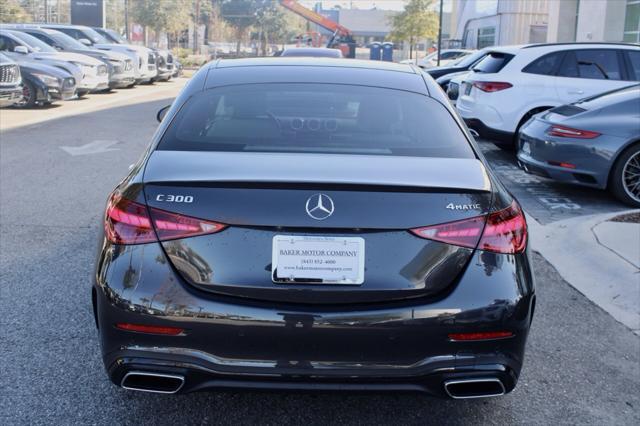 new 2025 Mercedes-Benz C-Class car, priced at $60,395