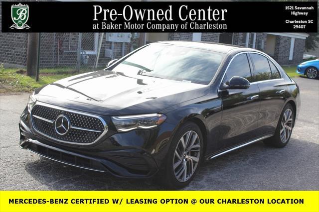 used 2024 Mercedes-Benz E-Class car, priced at $62,998