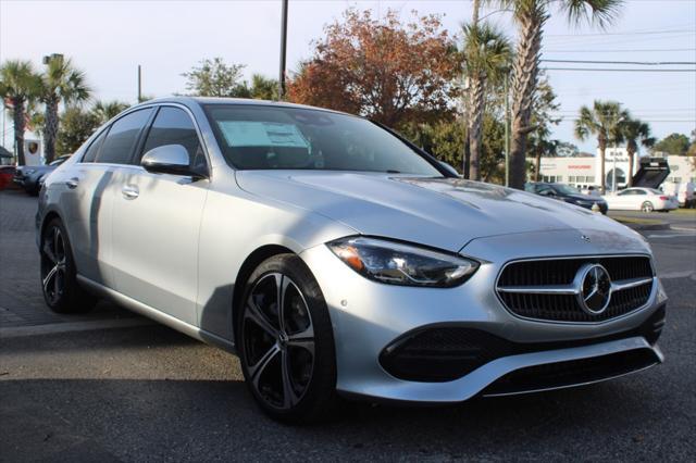 new 2025 Mercedes-Benz C-Class car, priced at $58,985