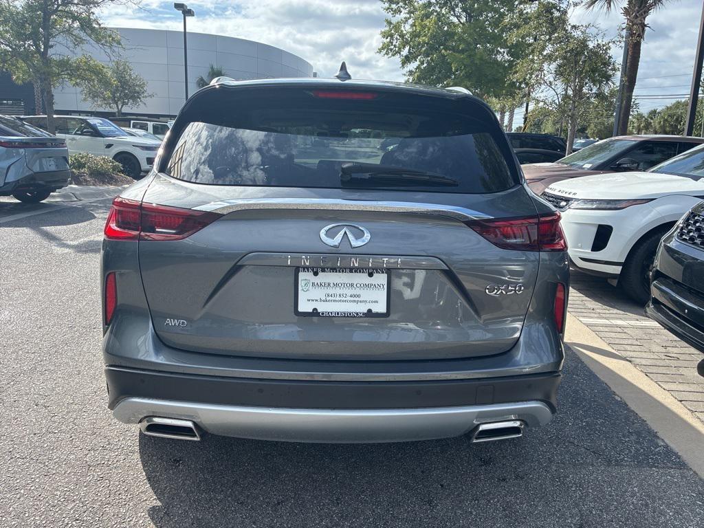 used 2024 INFINITI QX50 car, priced at $35,698