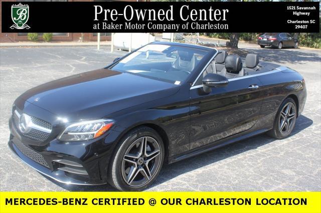 used 2021 Mercedes-Benz C-Class car, priced at $42,888