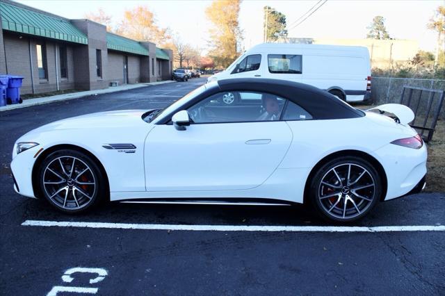 used 2023 Mercedes-Benz AMG SL 55 car, priced at $112,995