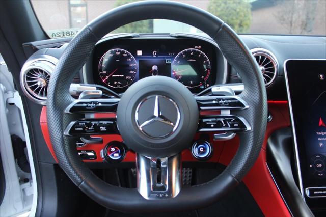 used 2023 Mercedes-Benz AMG SL 55 car, priced at $112,995