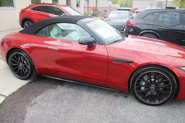 new 2024 Mercedes-Benz AMG SL 43 car, priced at $128,245