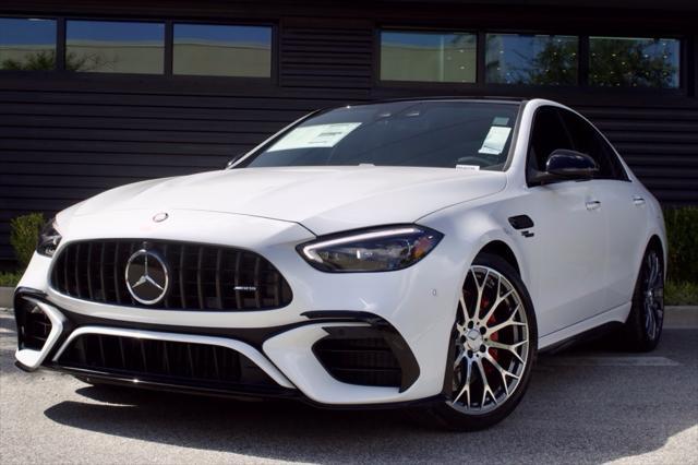 new 2024 Mercedes-Benz AMG C 63 car, priced at $108,565