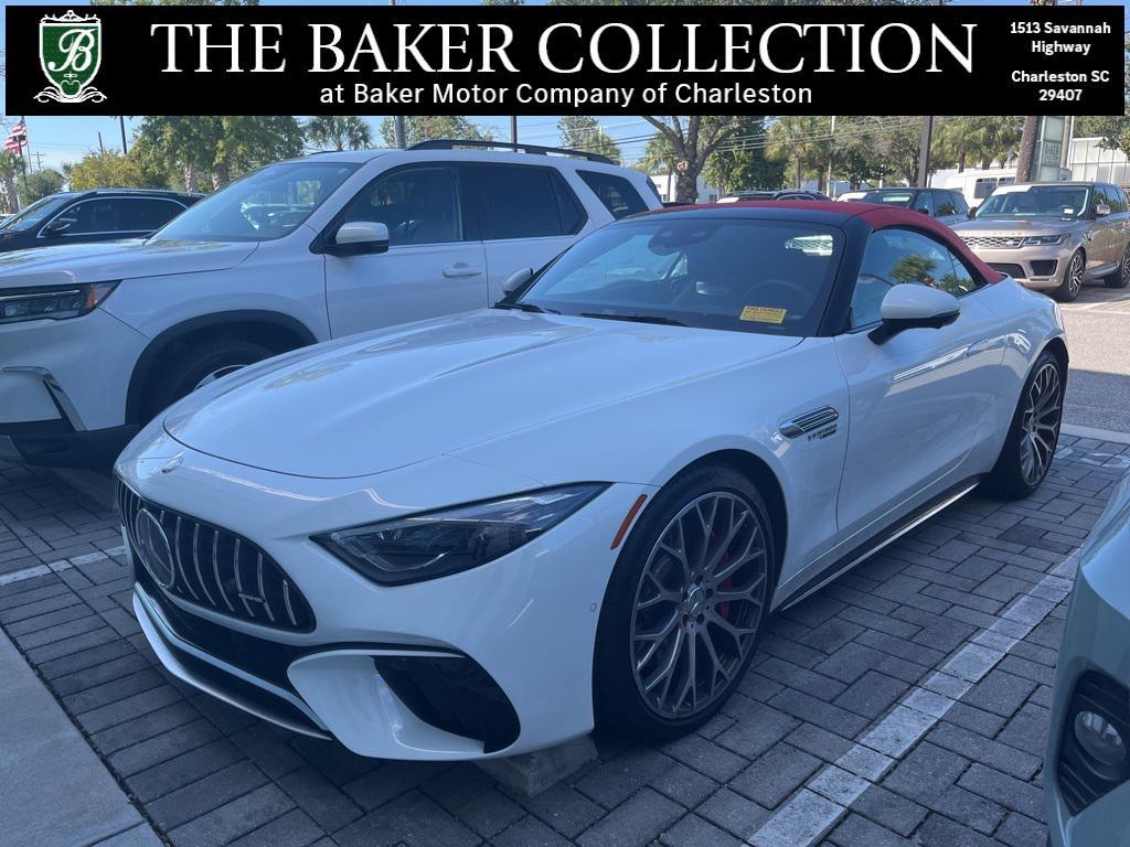used 2023 Mercedes-Benz AMG SL 55 car, priced at $99,852