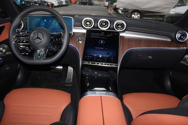 new 2025 Mercedes-Benz AMG C 43 car, priced at $76,115