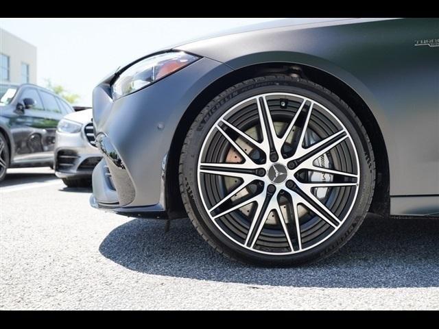 new 2024 Mercedes-Benz AMG C 43 car, priced at $80,505