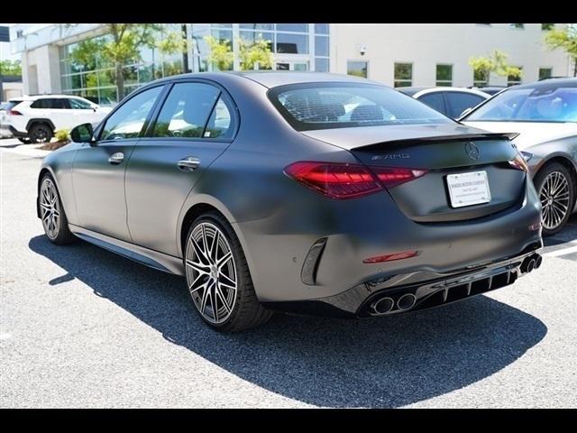 new 2024 Mercedes-Benz AMG C 43 car, priced at $80,505