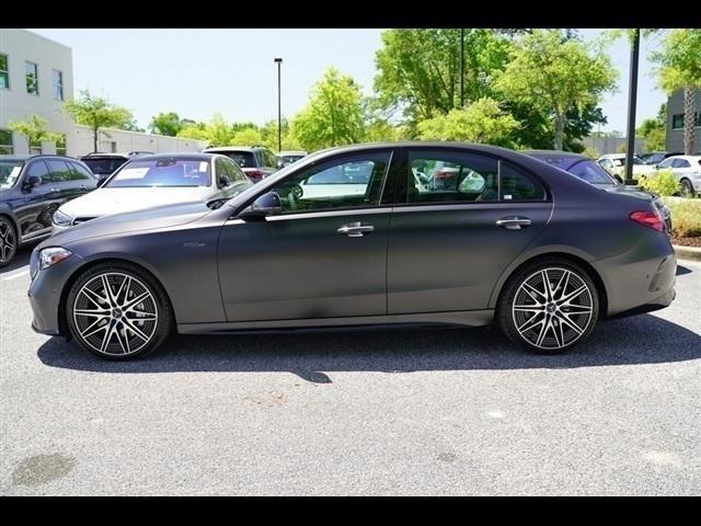 new 2024 Mercedes-Benz AMG C 43 car, priced at $80,505