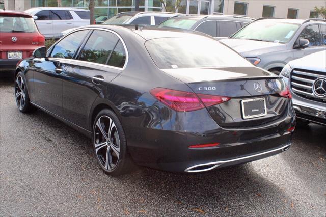 new 2025 Mercedes-Benz C-Class car, priced at $57,625