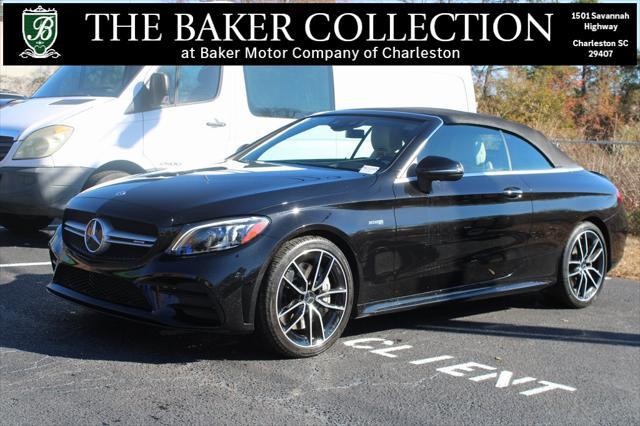 used 2020 Mercedes-Benz AMG C 43 car, priced at $44,929