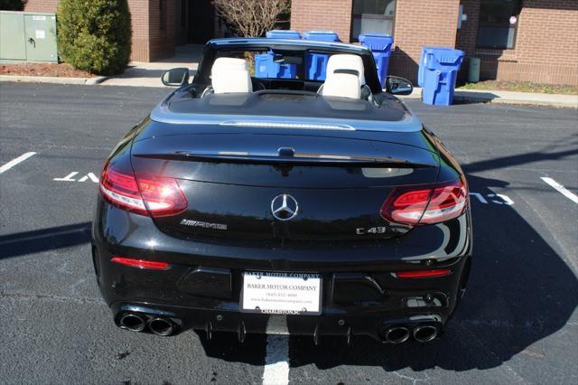 used 2020 Mercedes-Benz AMG C 43 car, priced at $43,229