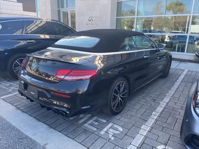 used 2020 Mercedes-Benz AMG C 43 car, priced at $45,975