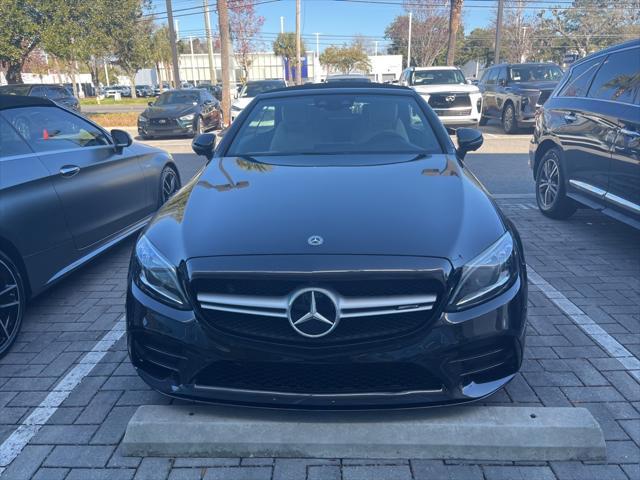 used 2020 Mercedes-Benz AMG C 43 car, priced at $45,975